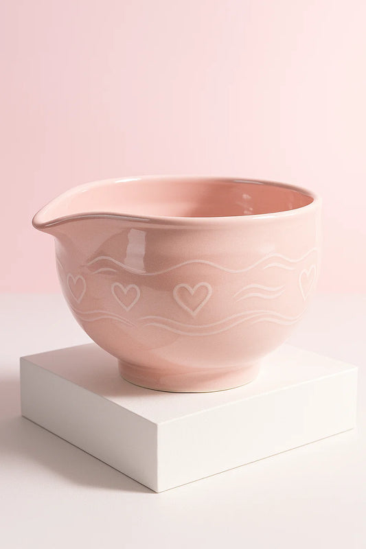 Bol à Matcha en céramique avec bec verseur